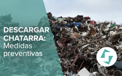 Medidas preventivas para trabajar descargando chatarra