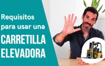 (Vídeo) 6 requisitos del conductor de carretilla elevadora