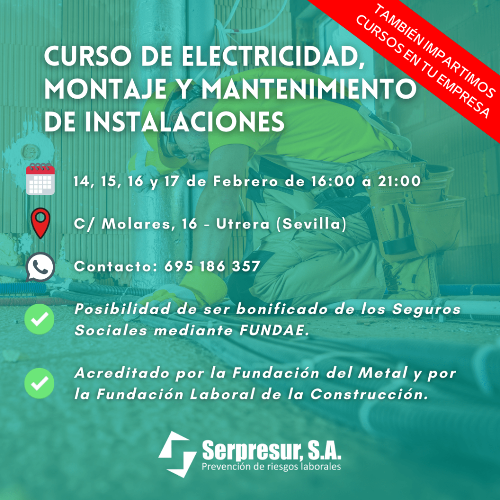 Curso de reciclaje Electricidad en Sevilla
