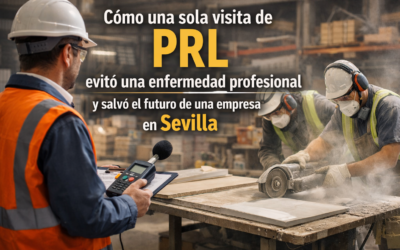 Cómo una sola visita de PRL evitó una enfermedad profesional y salvó el futuro de una empresa en Sevilla